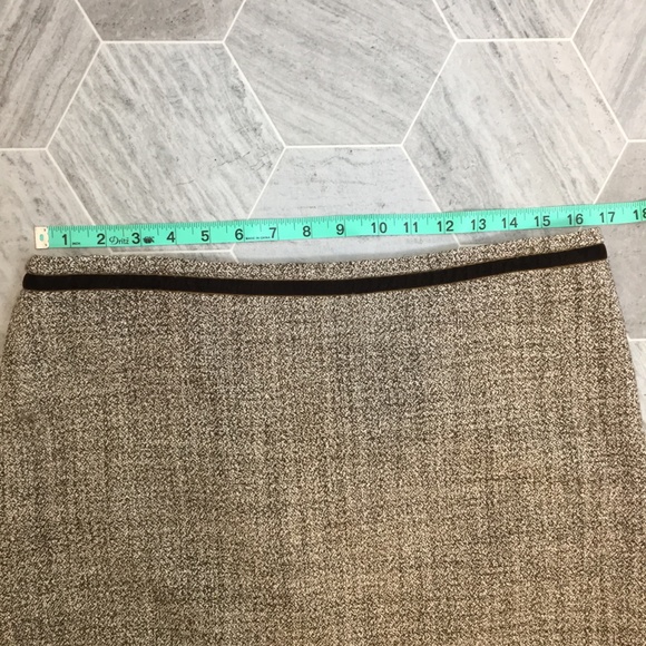 Tory Burch Brown Tweed Pencil Skirt | 10 - Picture 5 of 8